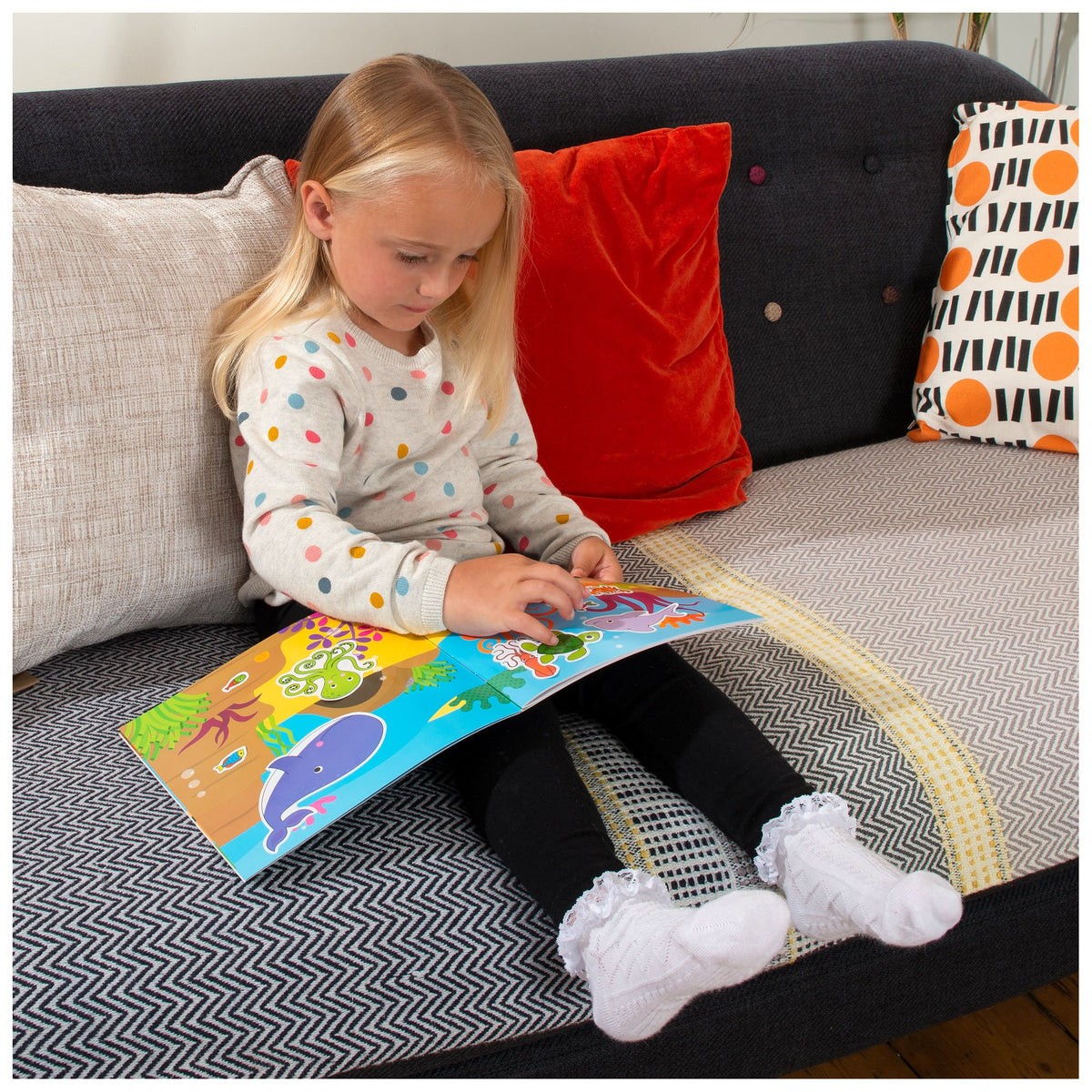 Reusable Sticker Book Animals